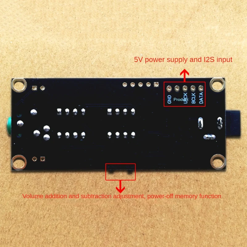 Placa decodificadora ES9038Q2M, entrada I2S, módulo USB asíncrono, decodificadores, piezas de componentes DSD512 Pcm768khz, placa decodificadora ES9038Q2M