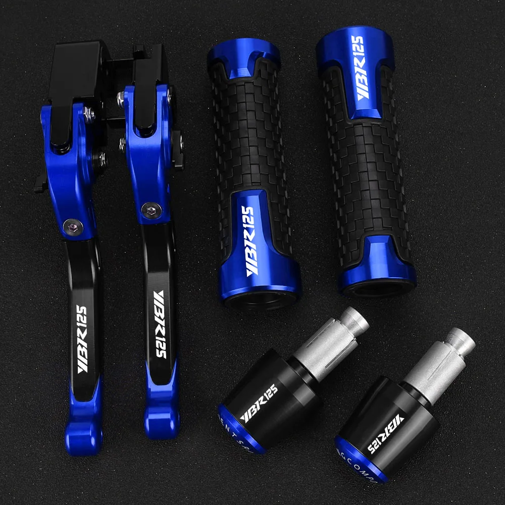 

YBR 125 Motorcycle Brake Clutch Levers Handlebar Hand Grips ends For YAMAHA YBR125 2005 2006 2007 2008 2009 2010 2011 2012-2014