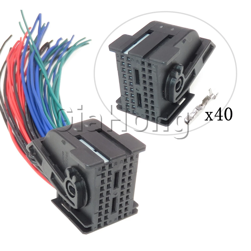 1 Set 40 Ways Auto Starter Accessories Car Unsealedl Connector 967286-1 Automotive Wire Cable Socket