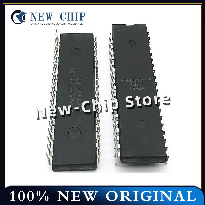 2PCS-20PCS/LOT   ATMEGA8535-16PU   ATMEGA8535   DIP-40    8-bit microcontroller chip   NEW ORIGINAL