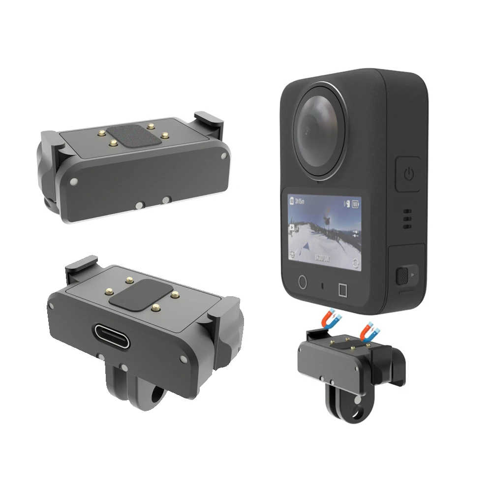 

Magnetic Quick-Release Mount Foldable Adapter for DJI Osmo/Action 5 pro/4,Camera Stand Base with1/4 Thread Mount Fixed Bracket