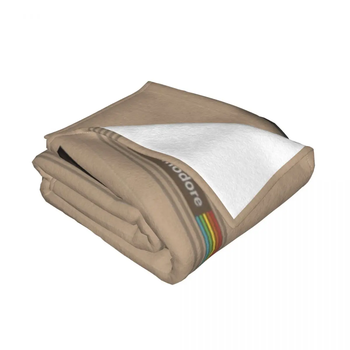 Commodore 64 Blanket Warm Fleece Soft Flannel Multimedia C64 Amiga Computer Throw Blankets for Bed Sofa Outdoor Spring