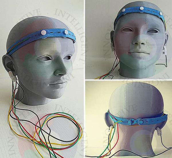 EEG headband, simple EEG cap, simple electrode cap, electrode tape, suitable for OpenBCI and other devices