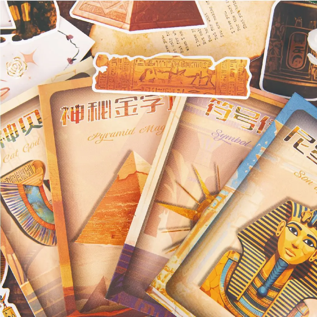 30pcs/lot Kawaii Stationery Stickers  Meet Ancient Egypt sticker pack DIY Craft Scrapbooking Album Junk Journal