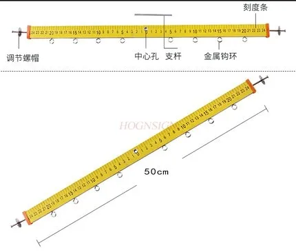 Gỗ Lever Thước Lớn Học Trung Học Cơ Sở Vật Lý Thực Nghiệm Thiết Bị Giảng Dạy Trình Diễn Nhạc Cụ Nguyên Lý Đòn Bẩy