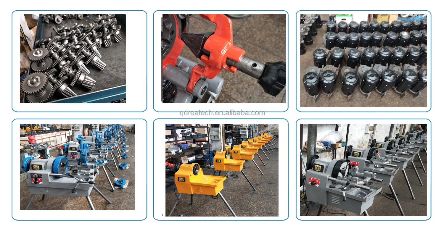 ماكينة لولبة الأنابيب مقاس 4 بوصة Z1t-R4II