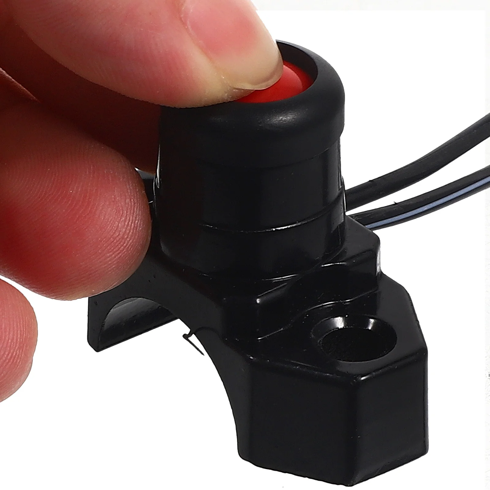 دراجة نارية المقود زر التبديل سبائك الألومنيوم القرن الفرامل ضوء قتل المحرك بدوره إشارة دفع زر ل Atv الأوساخ #1