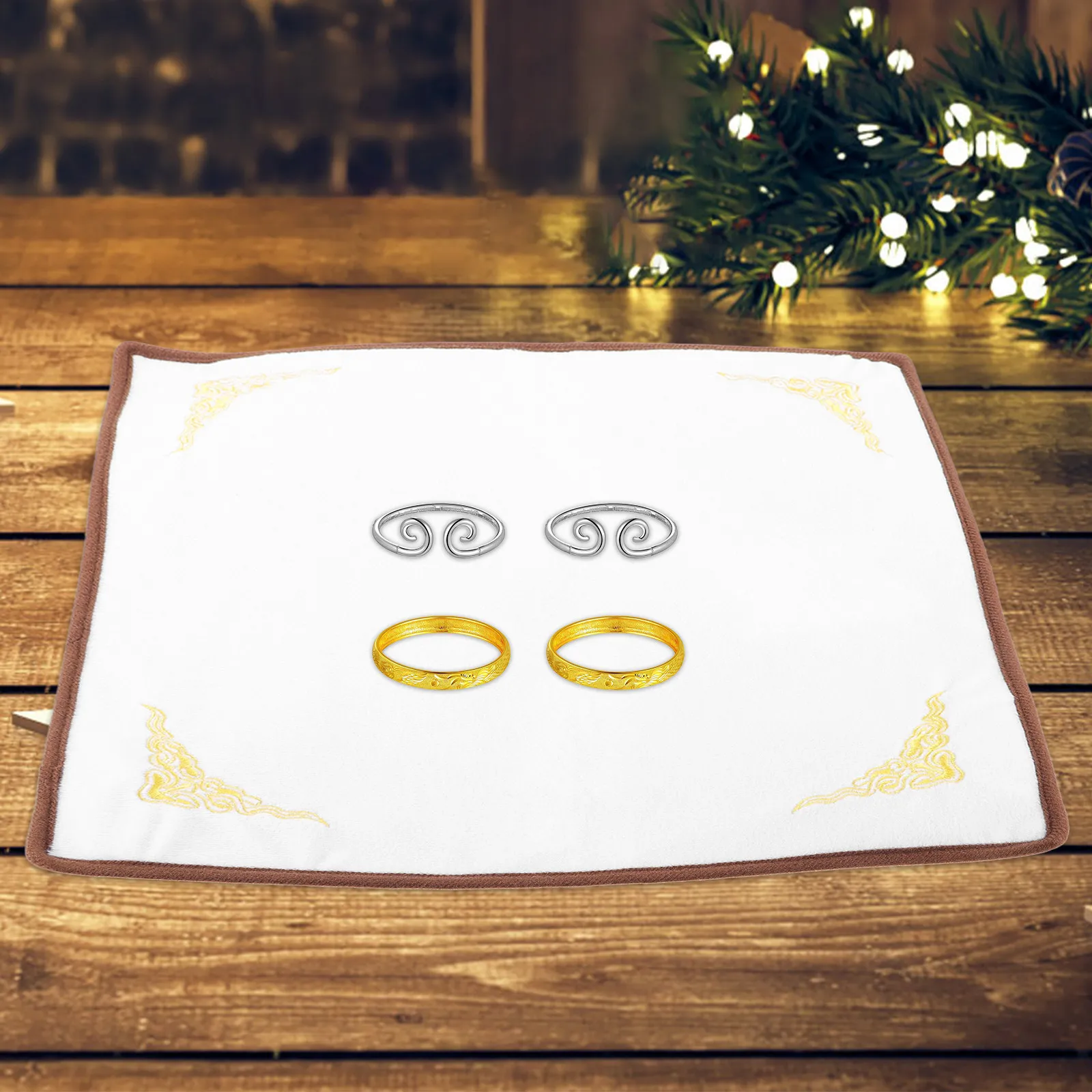 

Нескользящий коврик для демонстрации ювелирных изделий и браслетов, из высококачественной ткани, легкий, складной, для розничных магазинов, дома, офиса, выставок