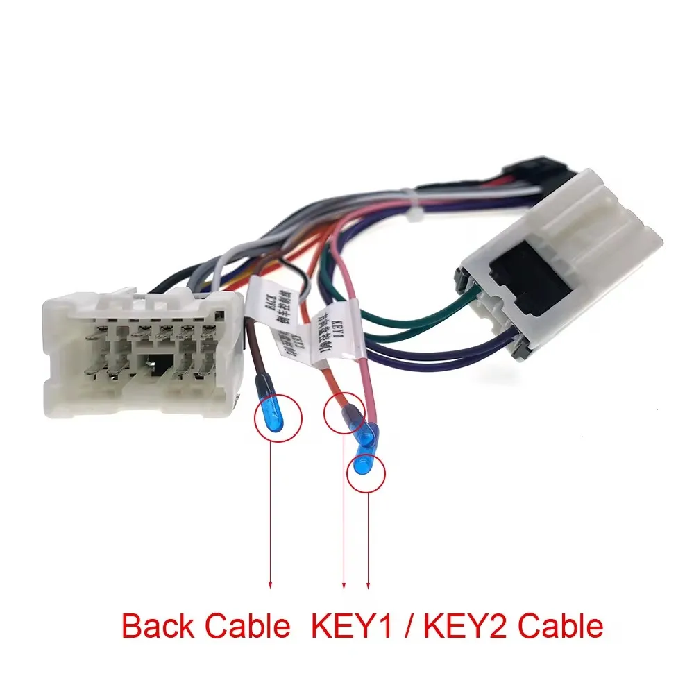 

Автомобильный радиоприемник, адаптер питания для Nissan X-Trail T30 Patrol Navara Paladin Maxima, жгут проводов, кабели, проводки