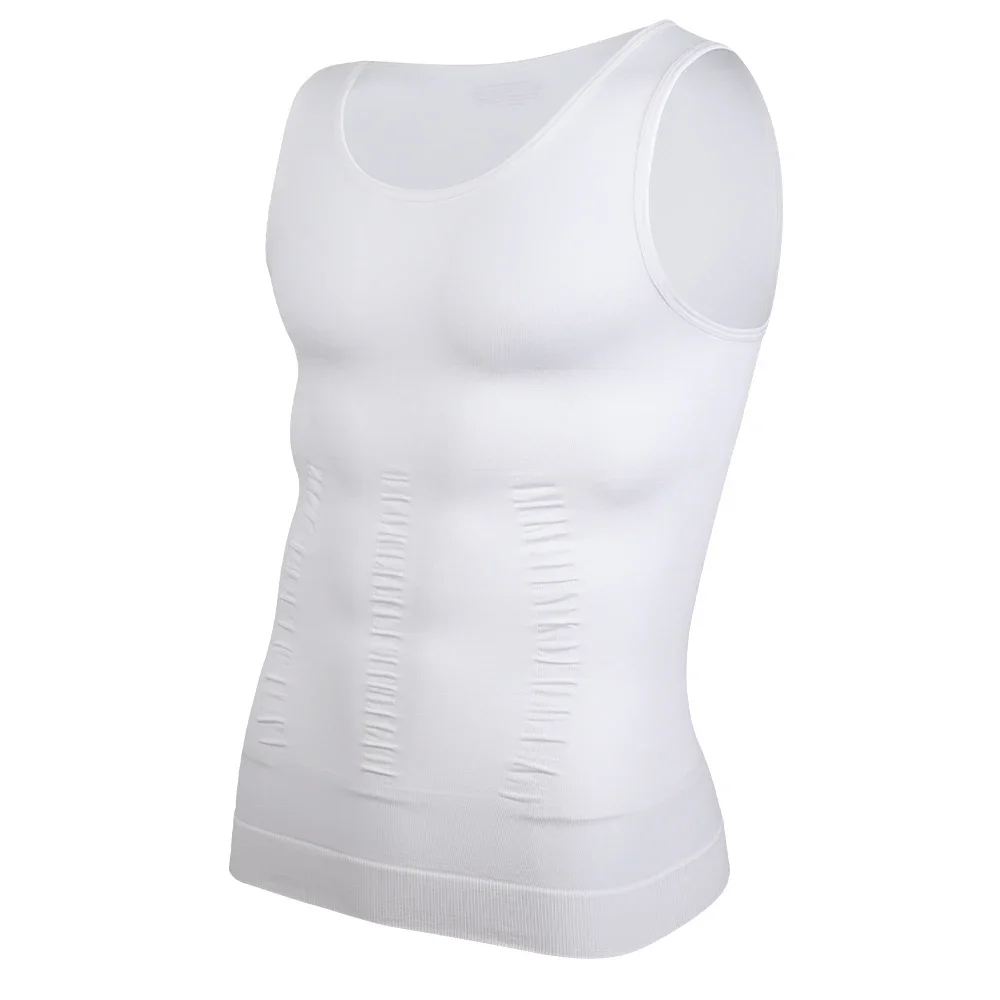 Compressieshirt voor heren voor body shaper afslankvest strak buikondergoed tanktop