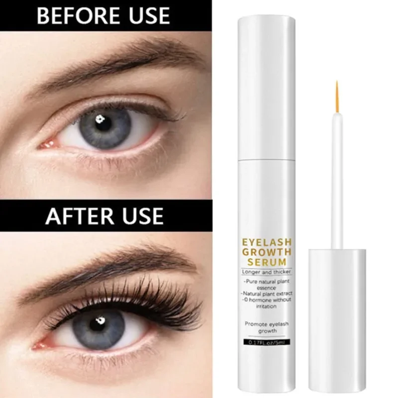 Fast Eyelash Growth Serum 7 Days Natural Eyelashes Enhancer Longer Thicker Eyebrows Lift Eye Care Fuller Lashes Care Products