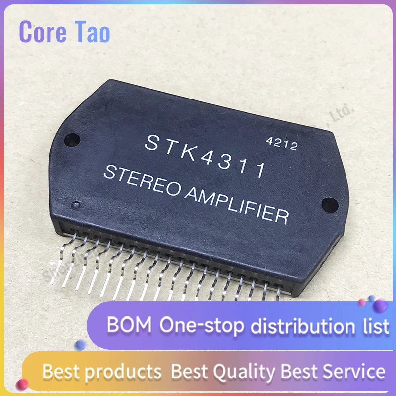 1 قطعة/الوحدة TK4311 ZIP18 مزدوج قناة مضخم الصوت وحدة فيلم سميكة