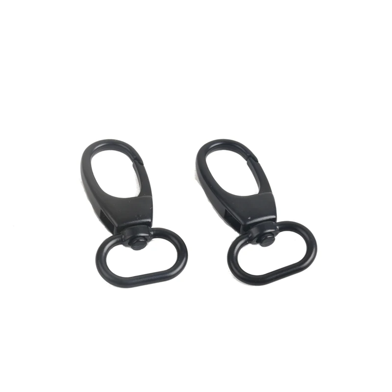 

10pcs 13-38mm Black Bag Metal Buckles Dog Collar Hanger Lobster Clasps Swivel Trigger Clips Snap Hook DIY Craft Accessories