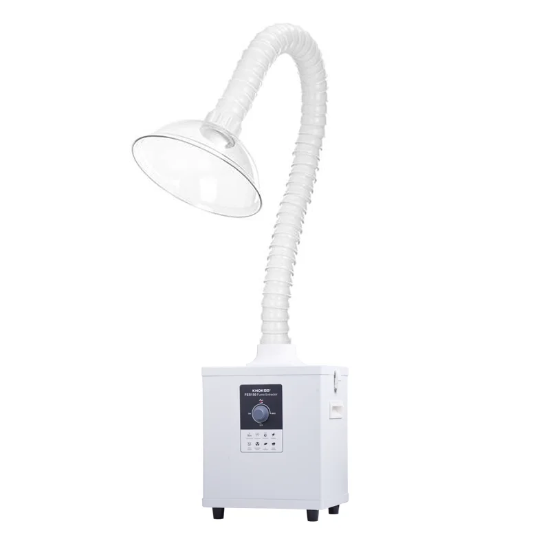 KNOKOO 150W Schoonheidssalon Co2 Laser Dampafzuiger FES150 Lassen Rookafzuiger Voor Kapsalon, Nagel Vacuüm, 3D Afdrukken