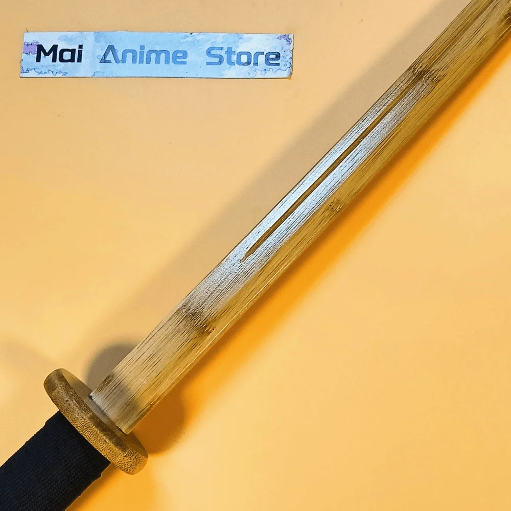 40 pulgadas Laido japonés Katana Kendo espada de madera cuchillo Ninja Anime Cosplay Prop Real Katana Original samurái Unsharp juguete para regalo