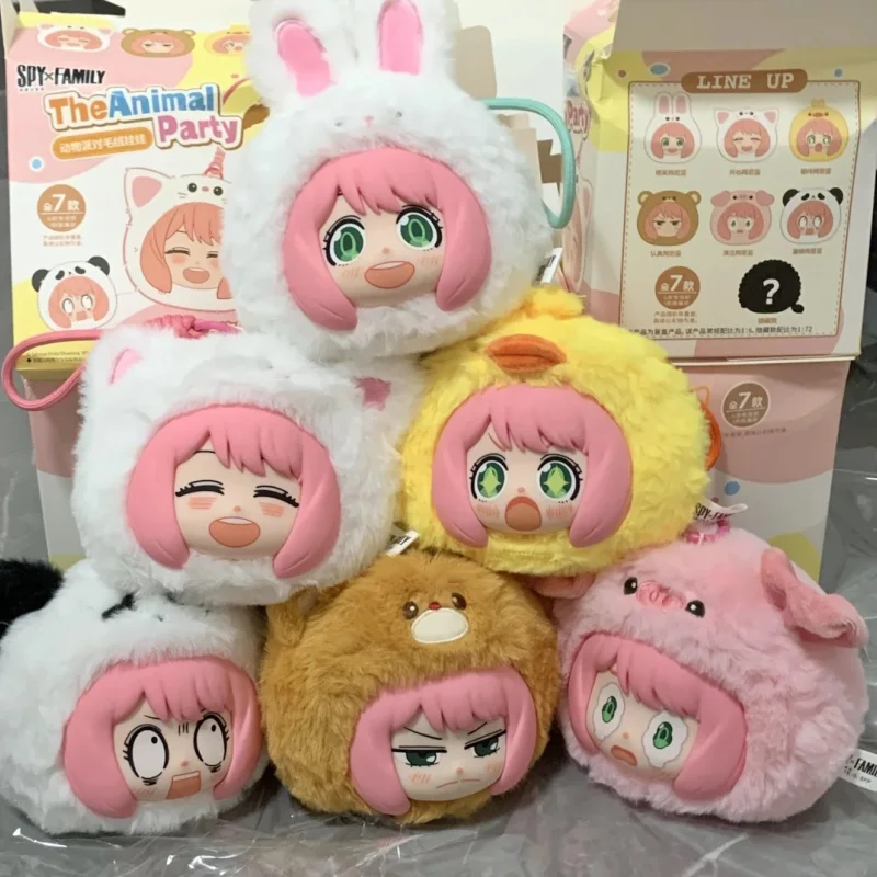 

Genuine Spy Playing House Animal Party Series Blind Box Cute Desktop Decorative Pendants In Stock Trendy Toy For Festival Gifts