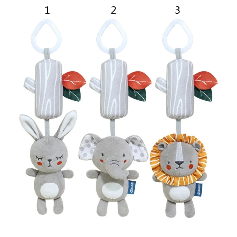 Baby Hanging Rattle Toy Baby Rattles Toy Soft Squeaky Toy for Baby Newborn