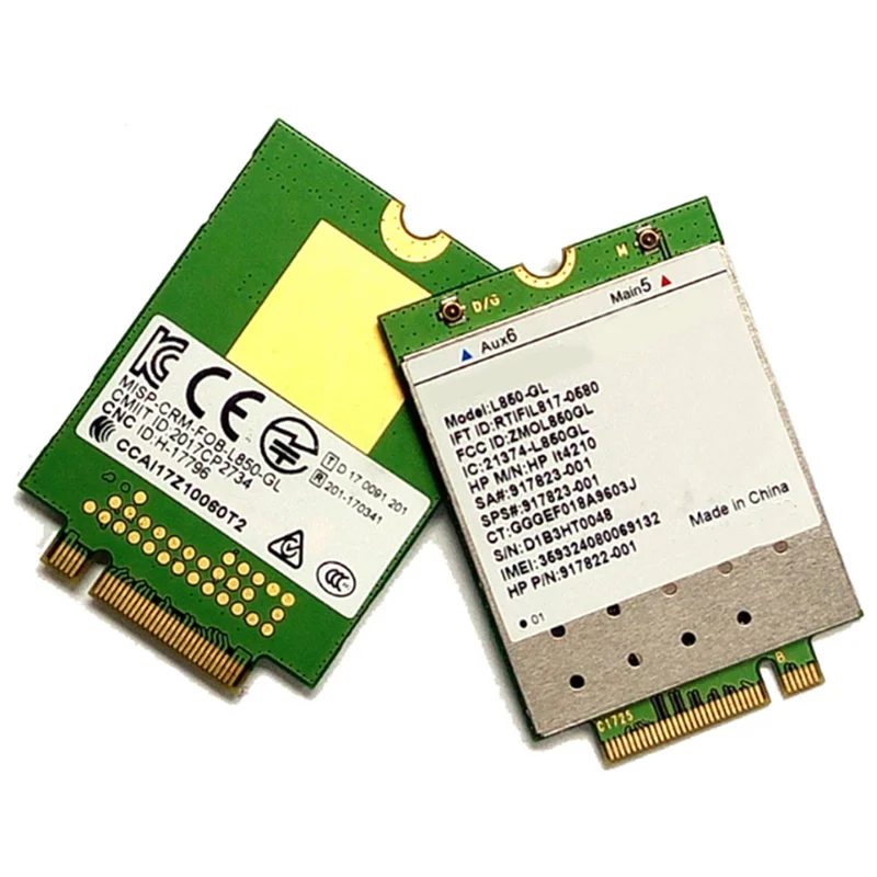 B27B 5X L850-GL LT4210 FDD-LTE TDD-LTE Scheda 4G Modulo 4G SPS, 917823-001 Per Notebook 430 440 450 G5