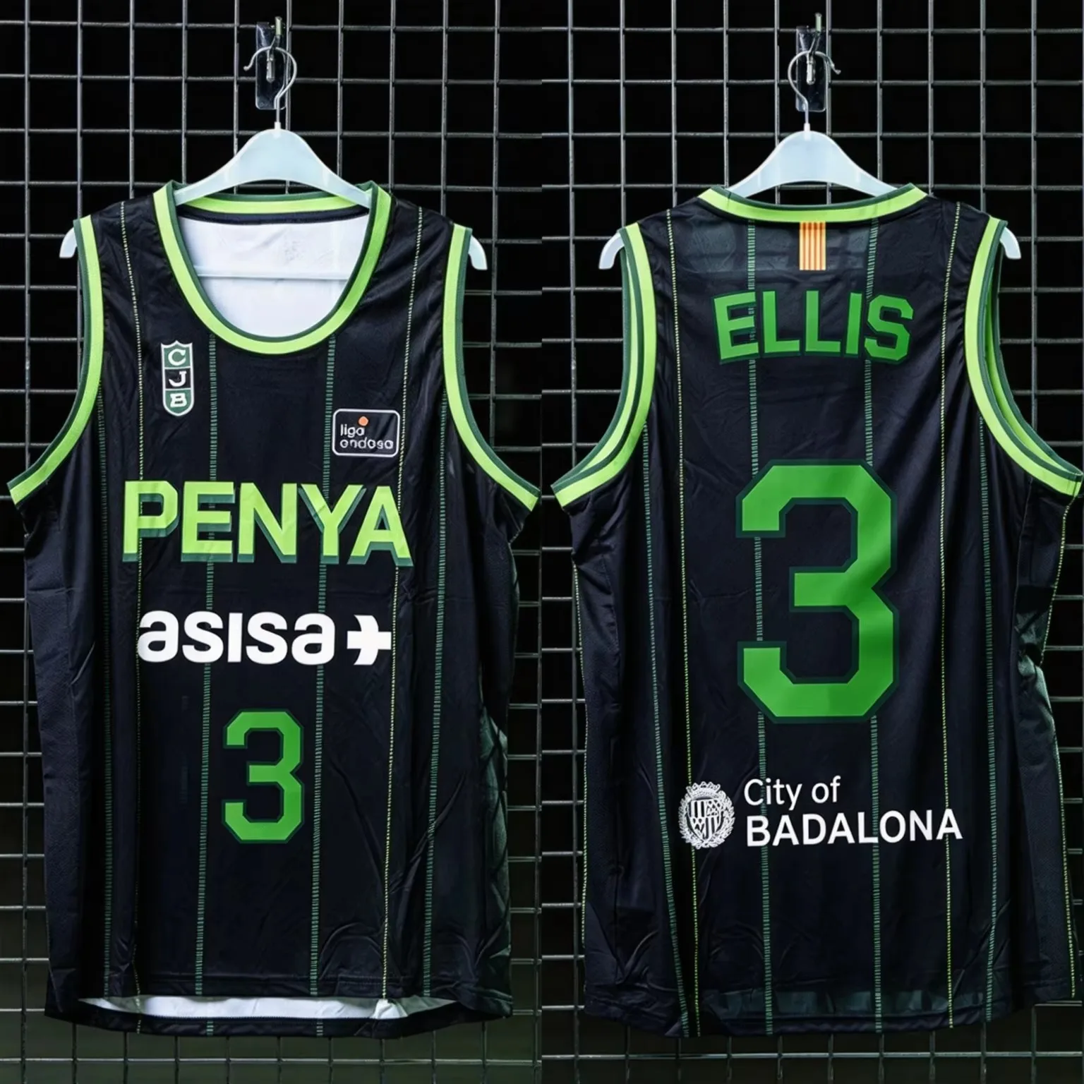 26/27 Joventut Badalona Rubio #9 Tomic #44 Basketball Jersey Vest Spain Basketball Jersey Adults Kids Sports Quick Dry Tank Top