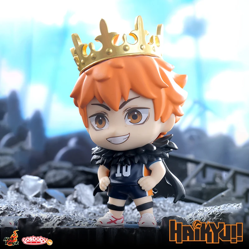 

Hot Toys Haikyuu Shoyo Hinata Tobio Kageyama Cosbaby Mini Collectible Action Figures Anime Dolls For Anime Figure Collectors