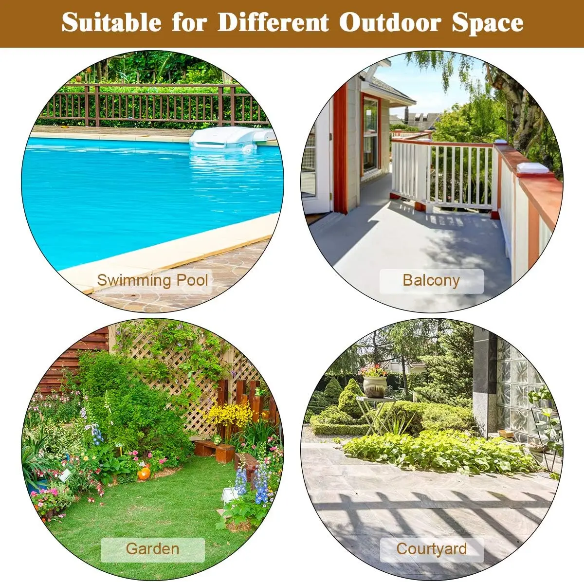 Set da dondolo in vimini da 3 pezzi con cuscini, tavolino da caffè in vetro e contenitore, beige, patio esterno, giardino, balcone a bordo piscina