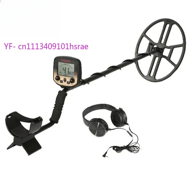 MD980 Treasure Detector, 13'' Big Waterproof Coil, Adjustable Stem, High Depth Detecting for Field Outdoor Metal Search