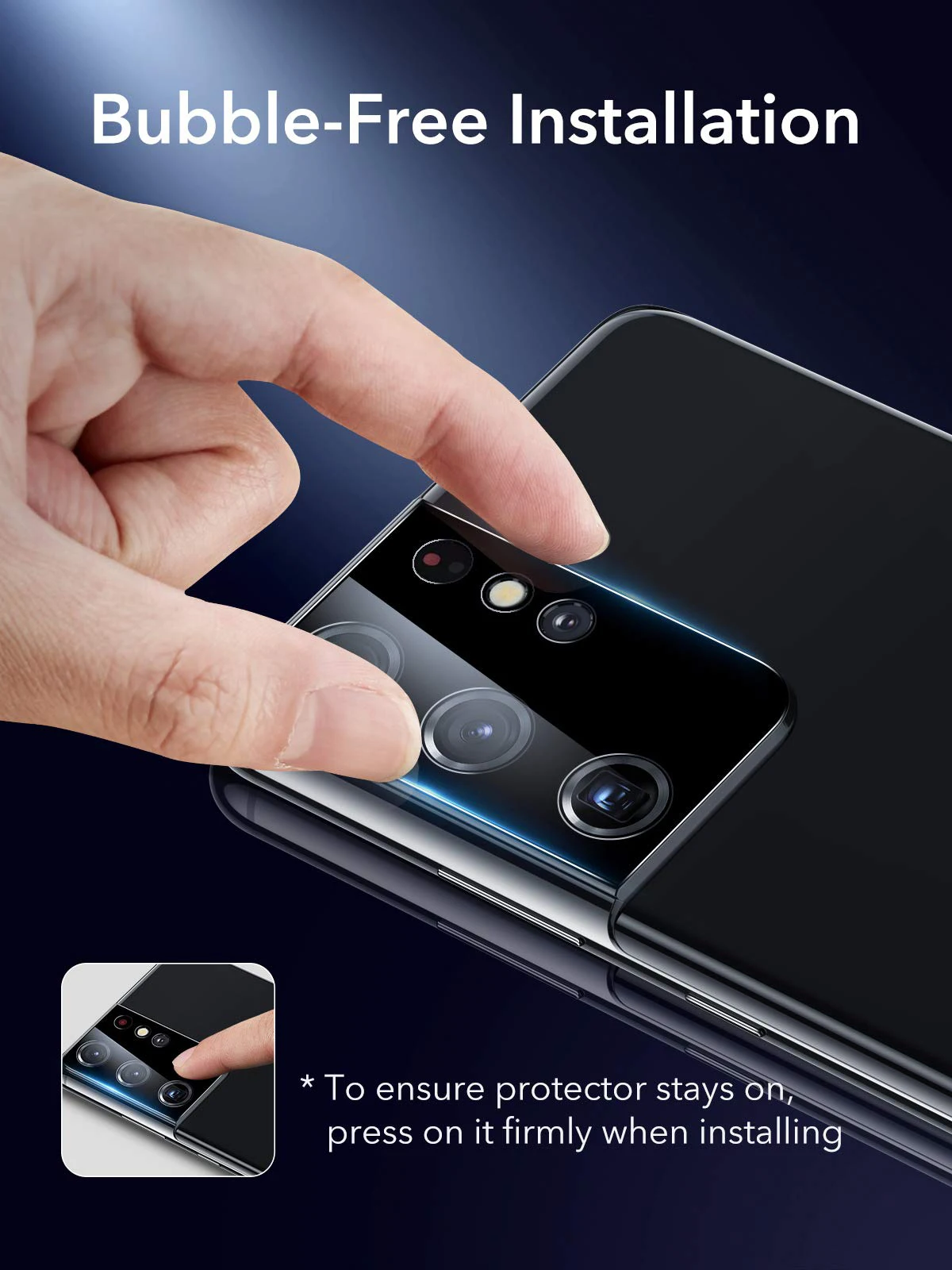 1-3pcs 9H Camera Lens Protector For Samsung S26 S25 Ultra S24 S23 Plus S22 S21 S20 FE Back Tempered Glass For Galaxy Z Fold 3 4  view 5