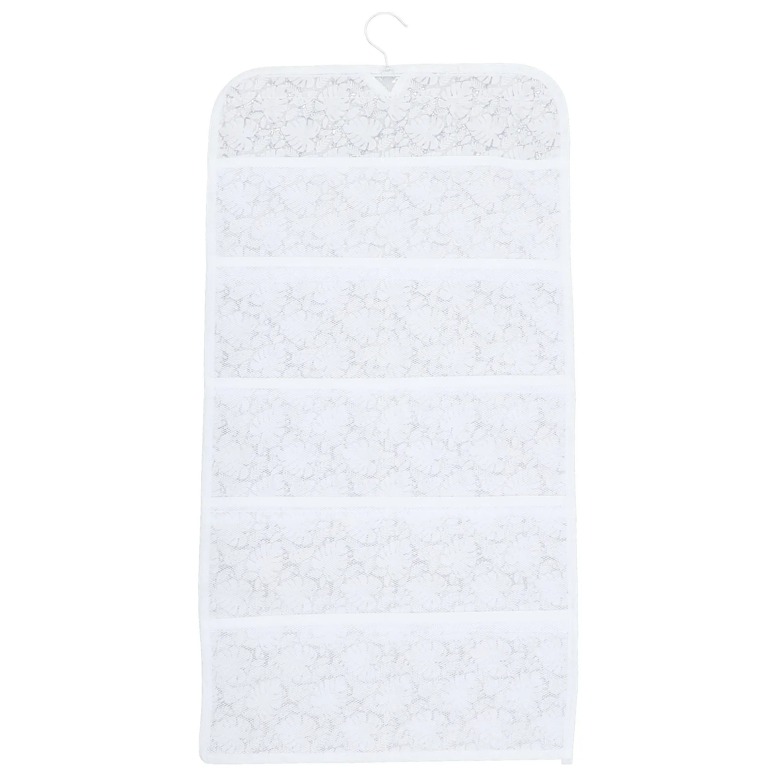 

18 Pockets Innerwear Socks Organizer Hanging Door Storage Bag Clear See Through Hanging Sock Storage Bag for Bedroom Closet