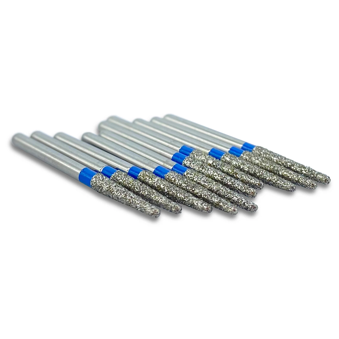 WELLCK 10Pcs/pack Dental Diamond Burs FG 1.6mm for High Speed Handpiece