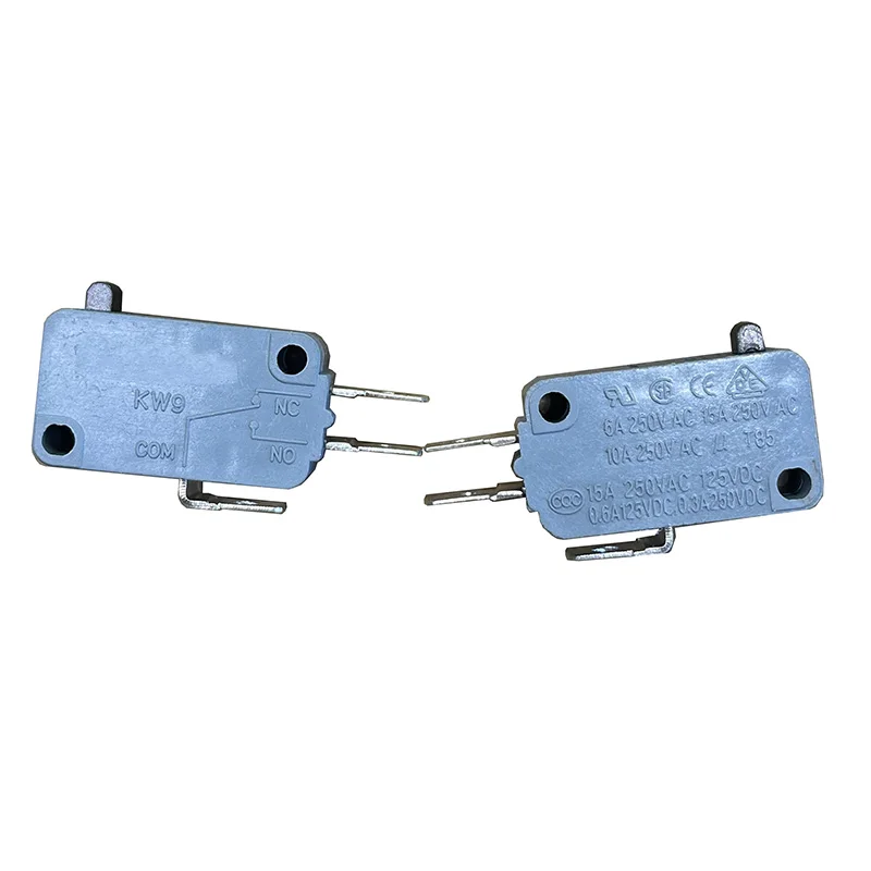 KW9 microwave oven door control switch Micro switch 10A250V T85 rice cooker silver touch switch