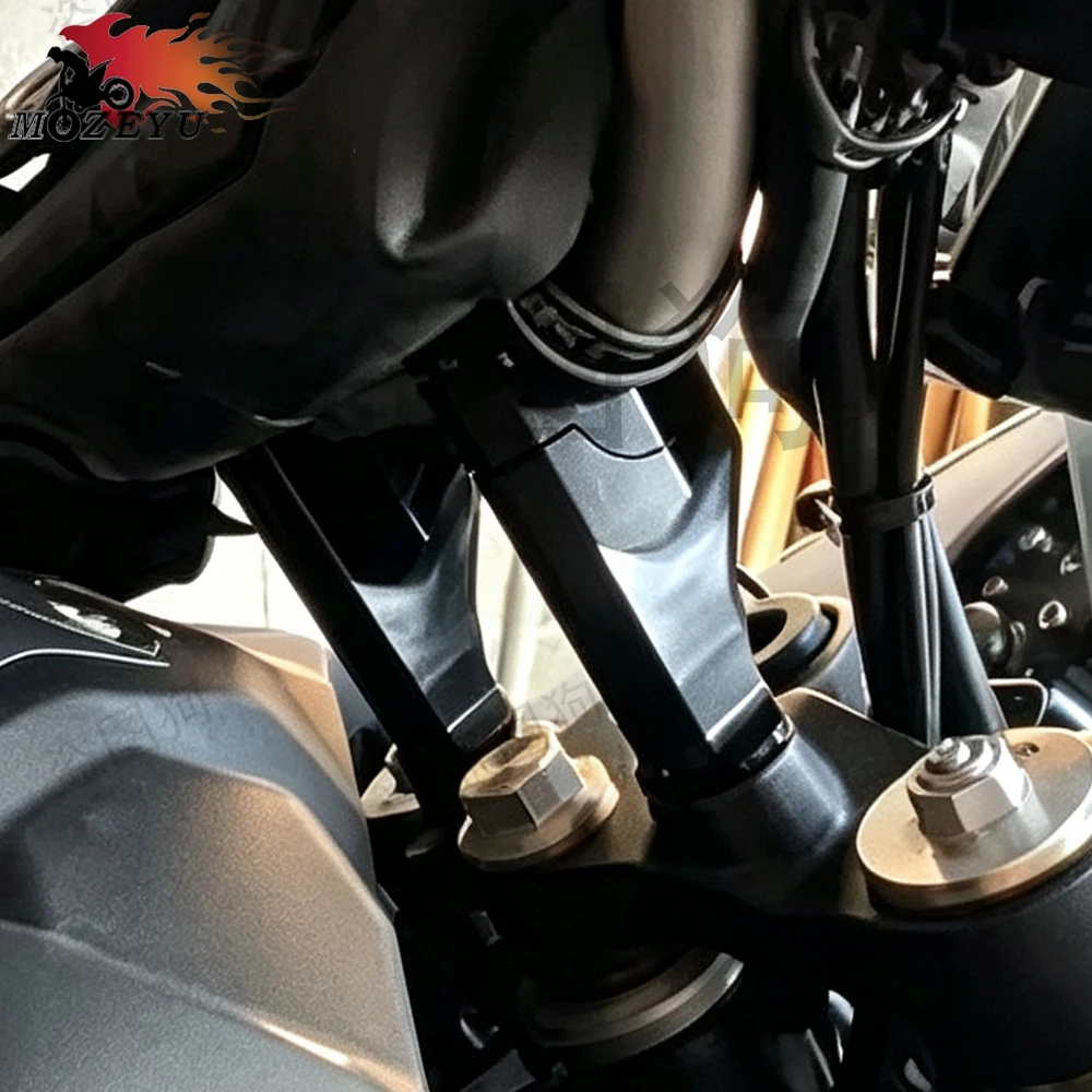 Tenere 700 Handle Bar Riser Height Adapter Spacers Bracket Mount For Yamaha XTZ700 T7 T700 2019-2026 Tenere700 Handlebar Risers