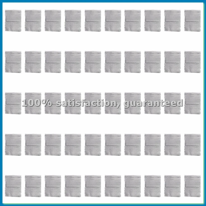 

50Pcs Aluminum Foil Lunch Cooler Bag Insulation Folding Picnic Portable Ice Pack Food Thermal Bag Food Delivery Bag-ABRM