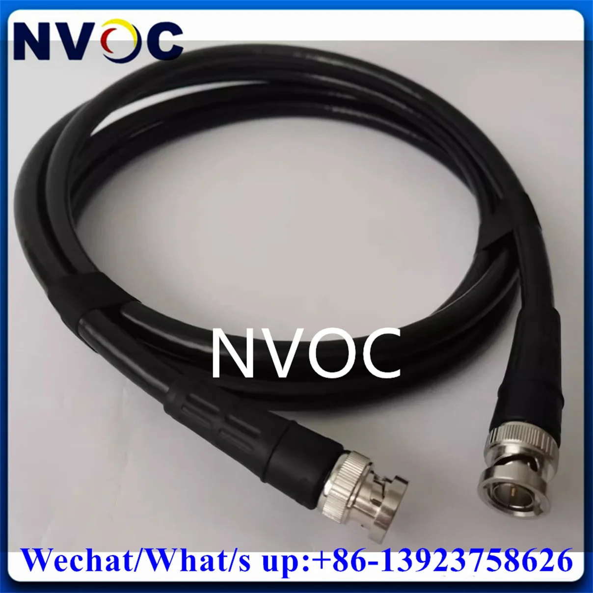 

4K 12G-SDI Male Video BNC Connection Line Q9 Monitoring Cable for Camera Signal Transmission 2M SYV75-5 Coaxial Cables