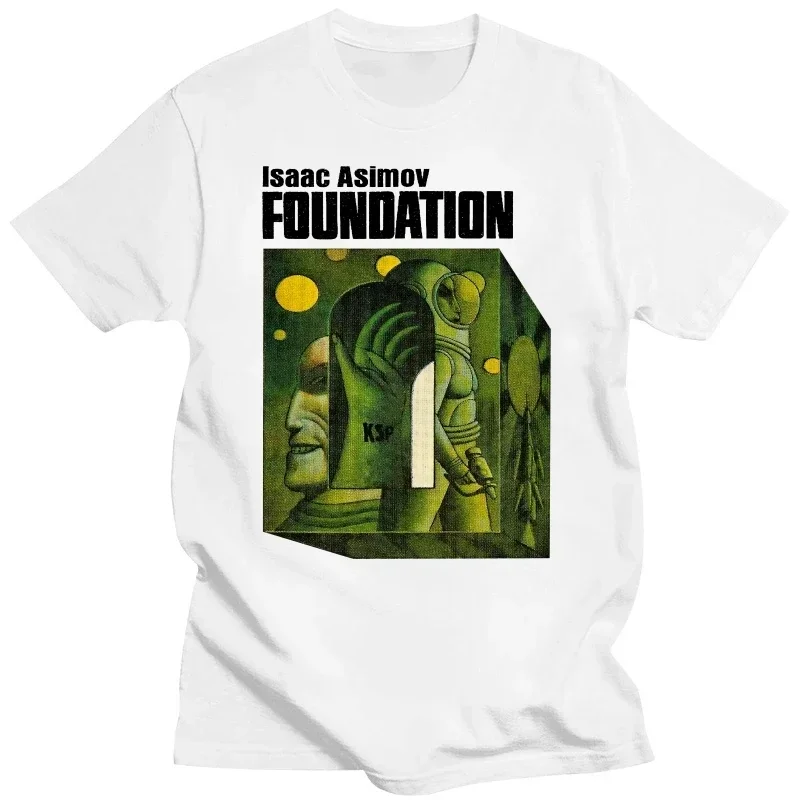 CC 2024 Isaac Asimov T Shirt Foundation Sci fi Vintage Classic Science Fiction Summer vintage.funny.MaCC.Printing