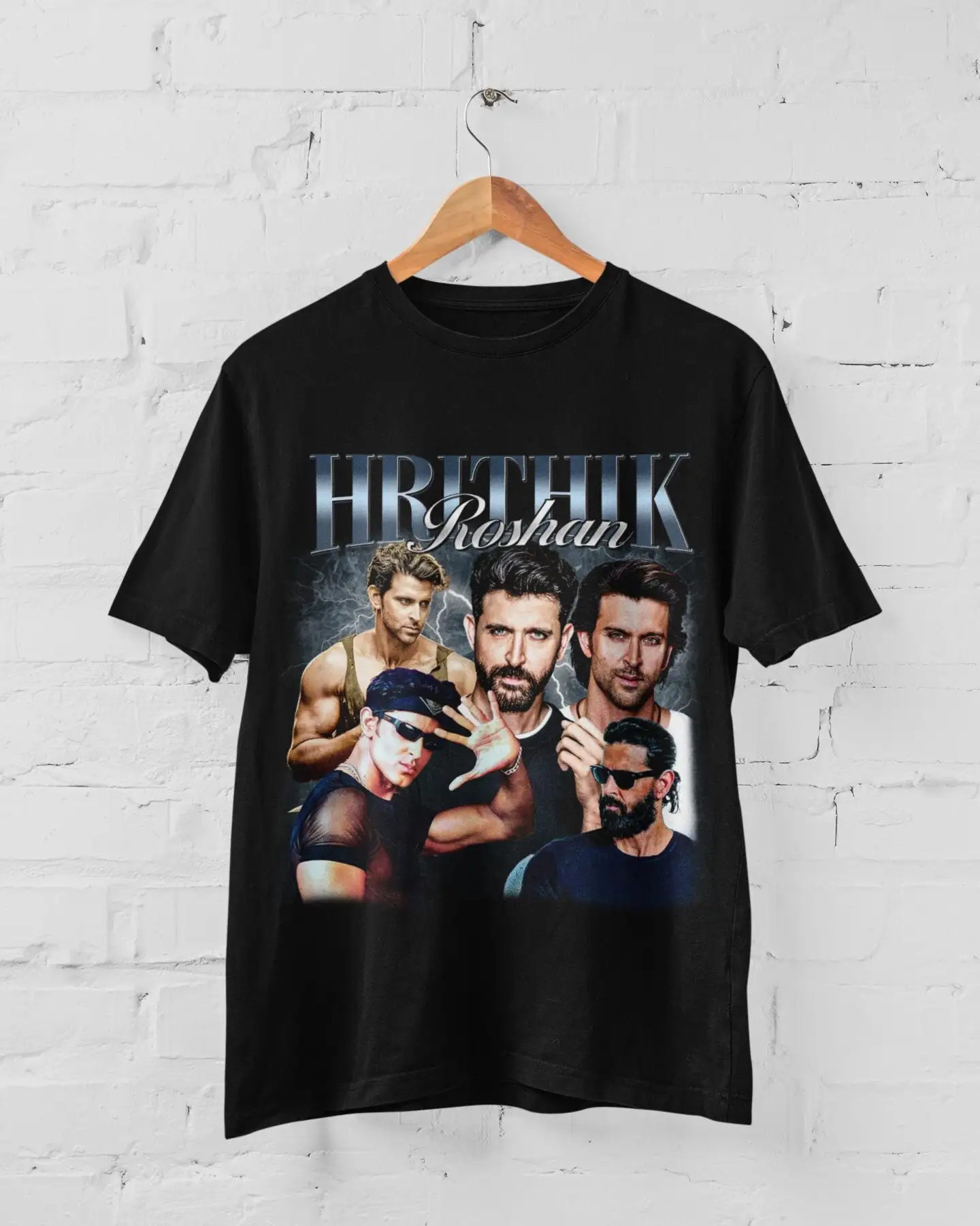 Hrithik Roshan T Shirt Bollywood Movies Indian For Shahrukh Khan