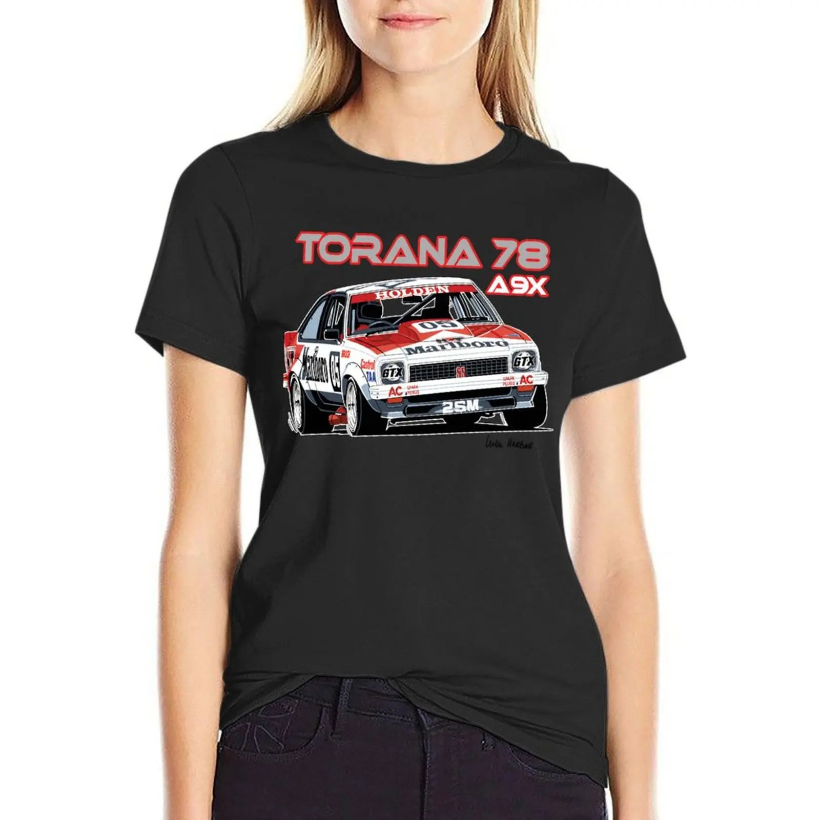 

Holden A9X Torana, Peter Brock Design Essential T-Shirt vintage graphics cute clothes cat shirts for Women