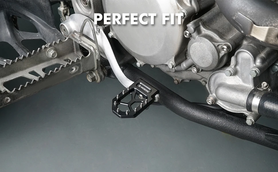 NICECNC Für YFZ450R Bremshebel Pedal Schritt Tipps Extender Für Yamaha YFZ450R 2009-2023 YFZ450 2017 YFZ450X 450 ATV 450R YFZ – Detail 3