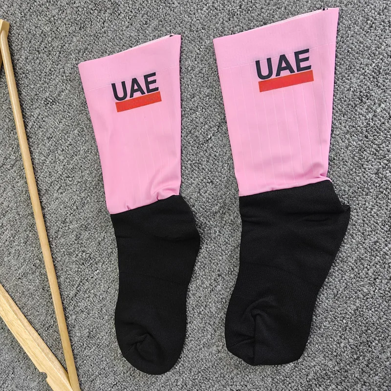 2025 Pro Team Areo Anti-slip Cycling Socks Laser Cut Bike Socks Bicycle Sports Breathable Socks for Men and Women