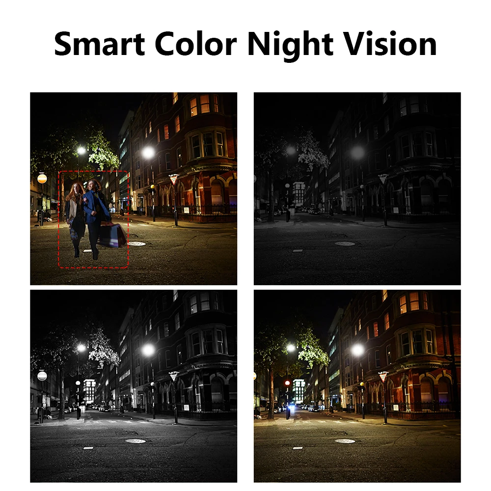 IMOU Outdoor 4MP QHD Full Color Wifi IP Camera Two-Way Talk Active Deterrence Dual Antenna Built-in Hotspot 4-Mode Night Vision