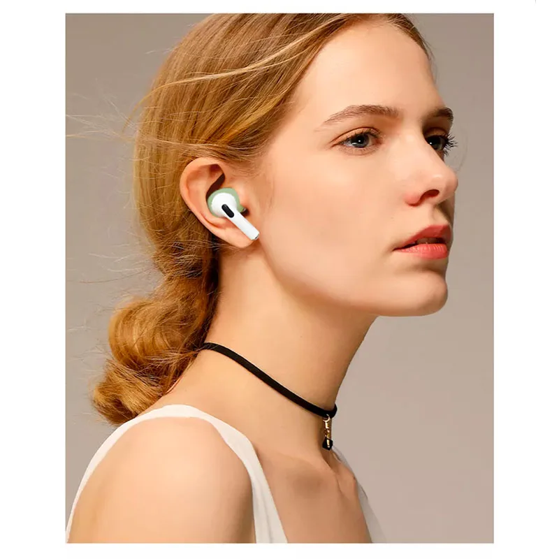 أغطية واقية من السيليكون لسماعات AirPods ، حقيبة جلد ، وسادات أذن لسماعات AirPod Pro ، غطاء أذن ، ملحقات أطراف ، أزواج واحدة