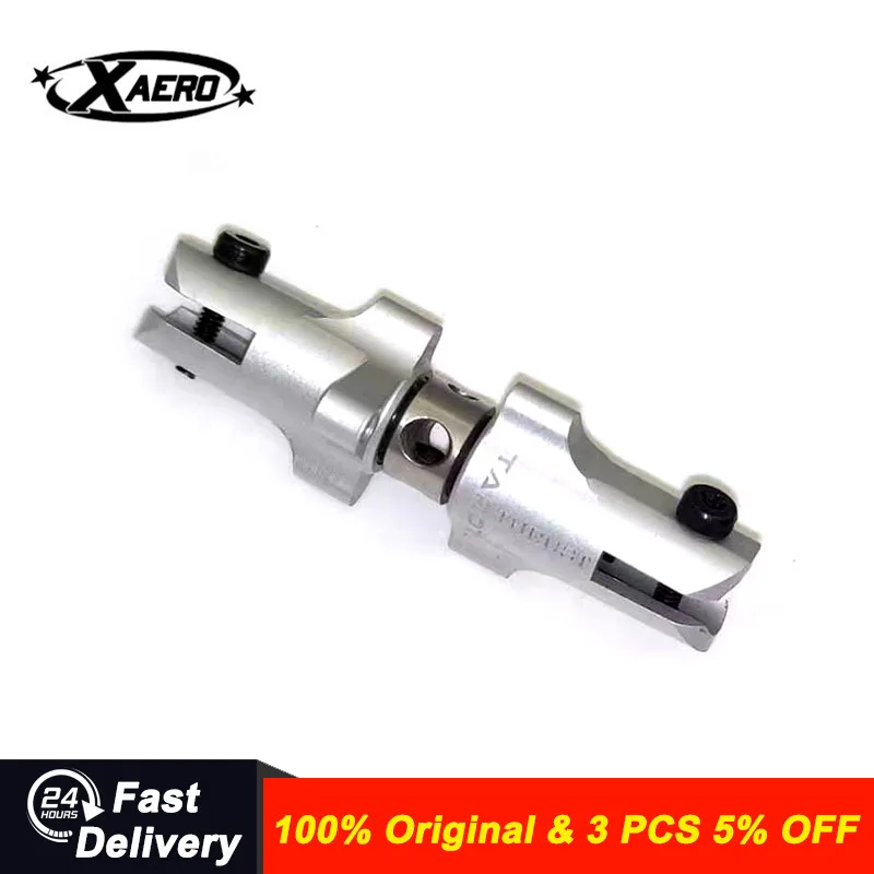 

Tarot 450 Helicopter Tail Rotor Grip Set with Thrust Bearing Silver/Orange Tail Blade Holder for RC Helicopter Parts