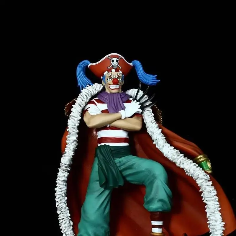

Новый One Piece Great Route Мужчины Четыре Императора Багги Клоун 26 см Аниме Фигурка Модель Настольный Орнамент Вентилятор Подарки Коллекционная Игрушка