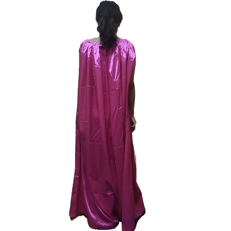 1 PCS Wholesale handmade Custom made yoni robe Breathable Imitated silk cotton vagina V steam gown