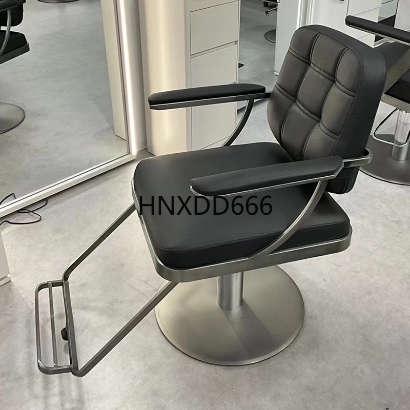 

High-end barber shop chair hair salon special liftable