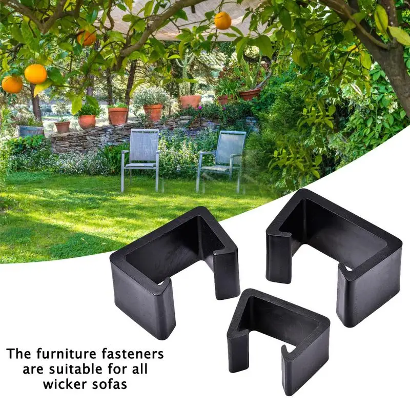 Sectional Sofa Clips Patio Furniture Sturdy Chair Fastener Wicker outside Chair Fasteners Clip Sectional Connector