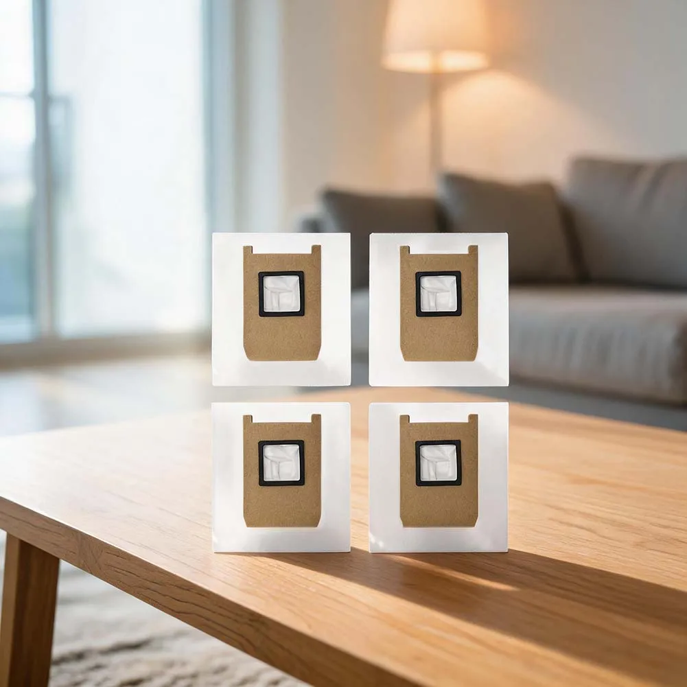 For eufy For Omni C28 and for x12 Pro Robot Vacuum Dust Bags Meltblown for fibre Layer 99.97% Filtration Efficiency 4 Pack 10