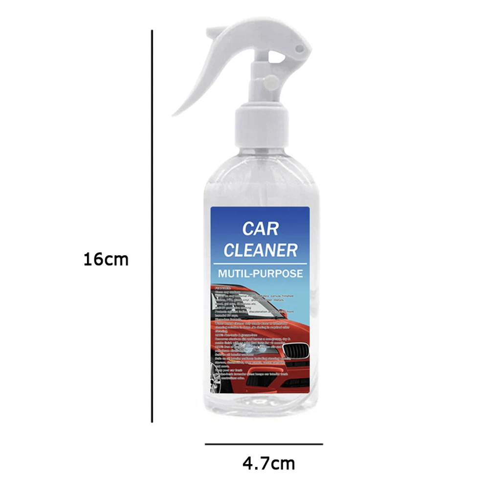 100ml Multi Purpose Foam Car Interior Cleaner Universal Leather Cleaner Automotive Sofa Cleaning Agent Car Cleaning Foam Cleaner