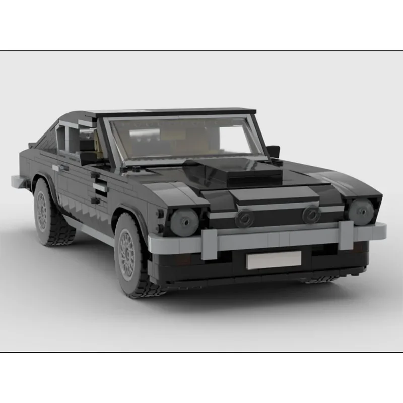 MOC- 198147   Zwart Nieuwe Supercar Racing Bouwsteen Model • 1508 Onderdelen Educatief Jongen Kinderen Kerst Bouwstenen Speelgoed Cadeau