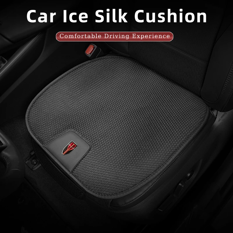 Car Seat Cover Front Rear Seat Ice Silk Cushion Pad Protective Mat For Hongqi H5 H6 H7 H9 E-QM5 HS3 HS5 HS6 HS7 E-HS3 E-HS9 LS5