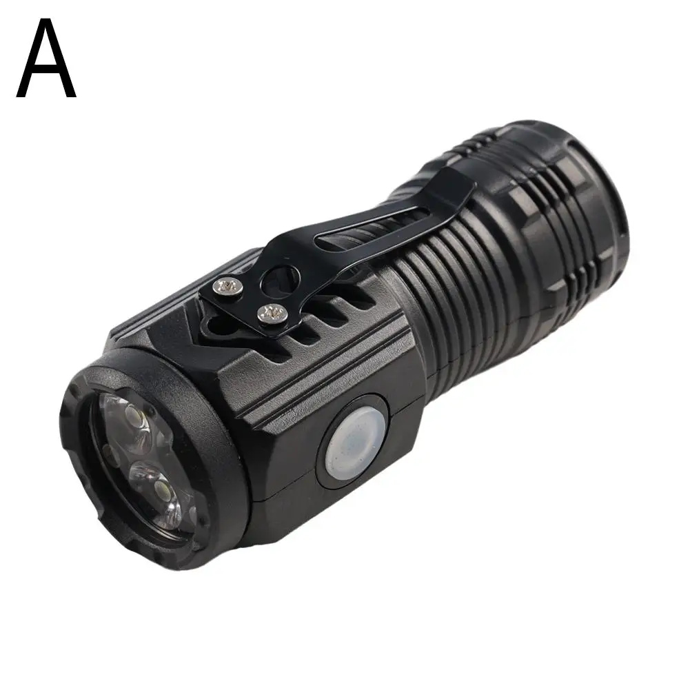 Mini Flashlight Super Power Strong Light Rechargeable Lantern Portable Power Outdoor High Flashlight Lighting Tactical Led X1m4